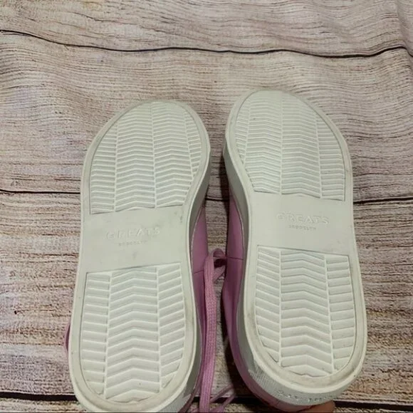 Greats Pink Sneakers Size 9.5 - Picture 8 of 9